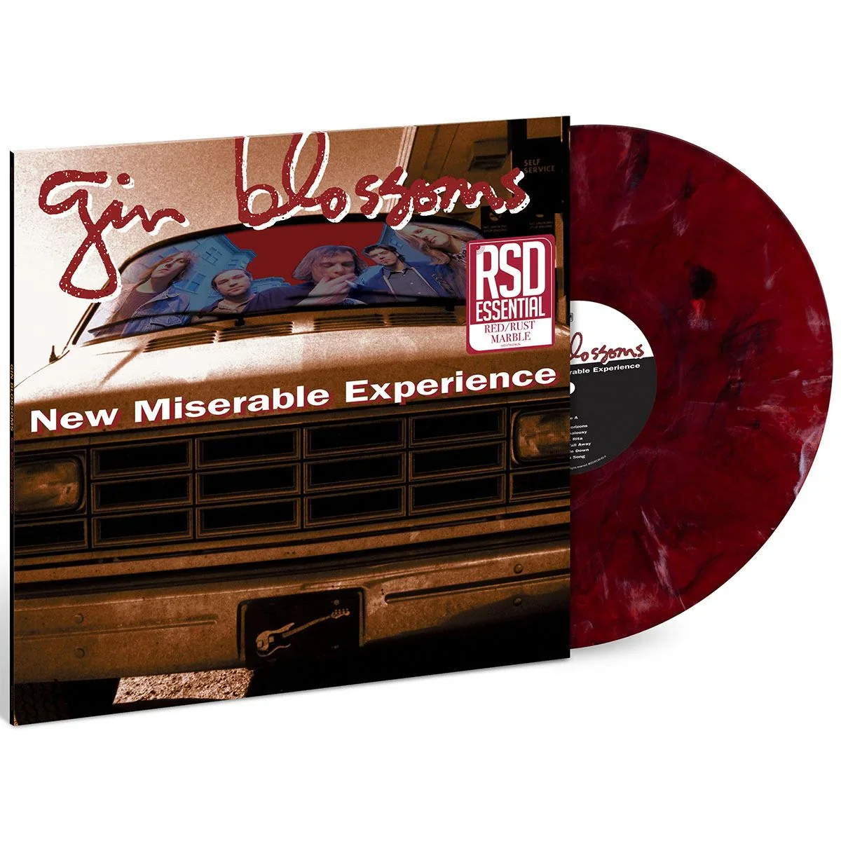 Gin Blossoms - New Miserable Experience???¡(RSD Essentials Red & Rust Marble Vinyl) (New Vinyl) - Image 2