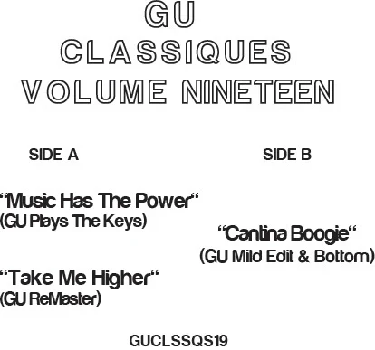 Glenn Underground - Classiques Vol. 19 (12") (New Vinyl)