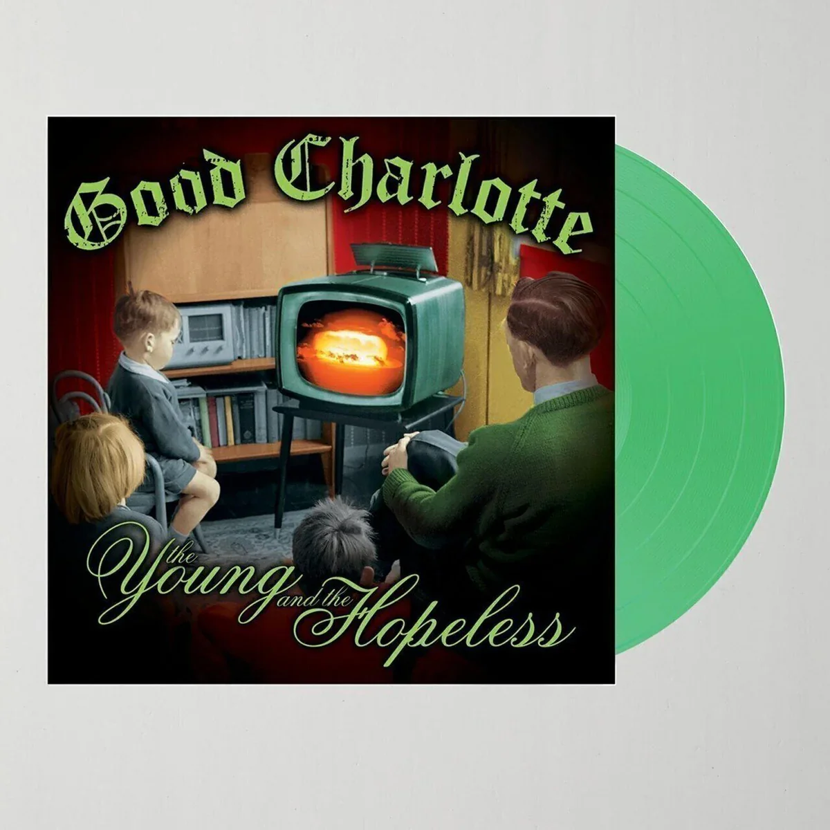 Good Charlotte - The Young And The Hopeless (Neon Green Vinyl) (New Vinyl) - Image 2