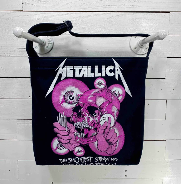 Goodfarken - Metallica The Shortest Straw Crossbody Tee Bag - Crossbody Bag (LIMITED EDITION)