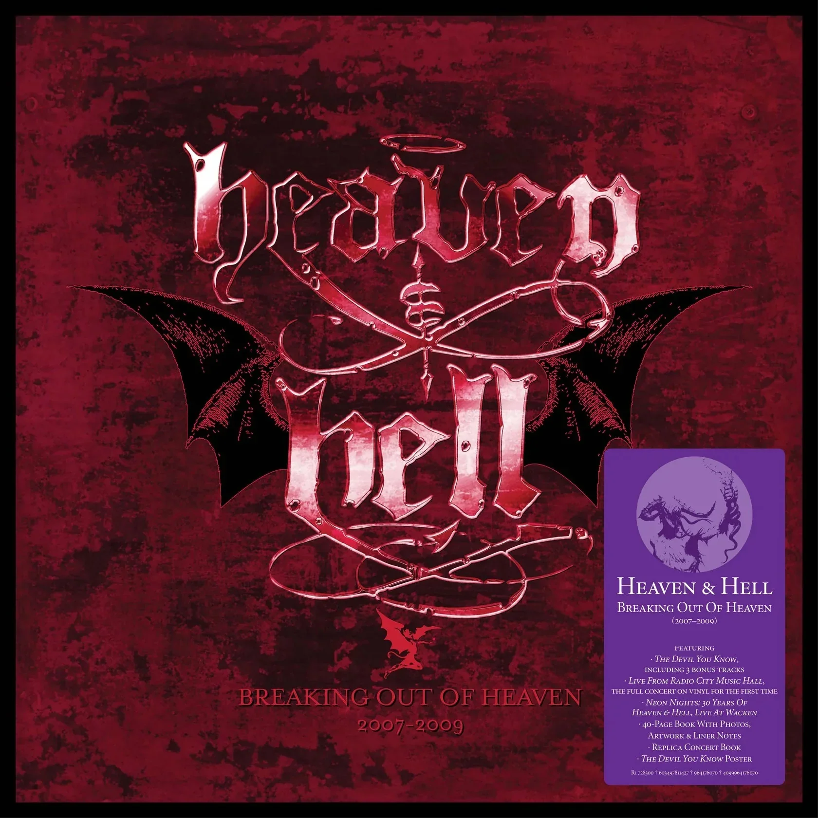 Heaven And Hell - Breaking Out Of Heaven: 2007-2009 (4CD + Blu-ray) (New CD)