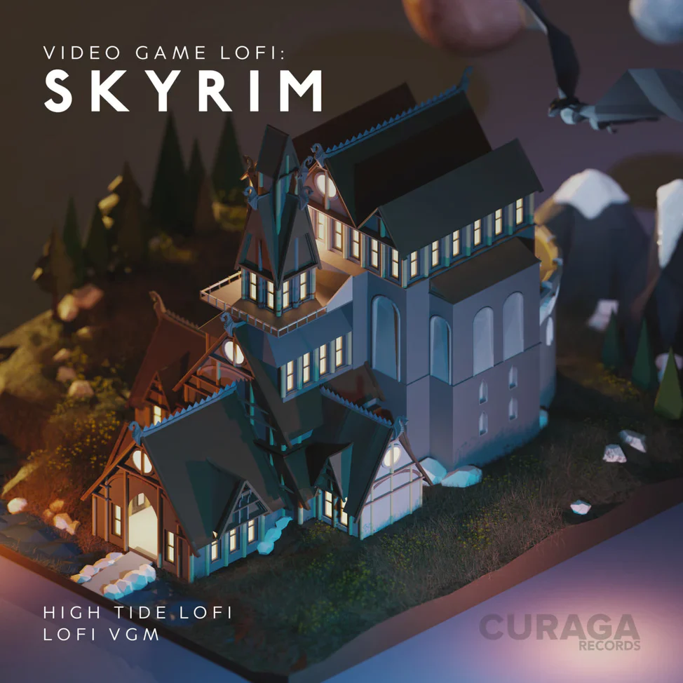 High Tide Lo-Fi - Video Game LoFi: Skyrim (New Vinyl)