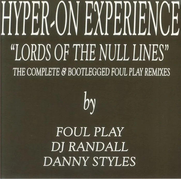 Hyper on Experience - Lords Of The Null Lines Remixes (12") (New Vinyl)