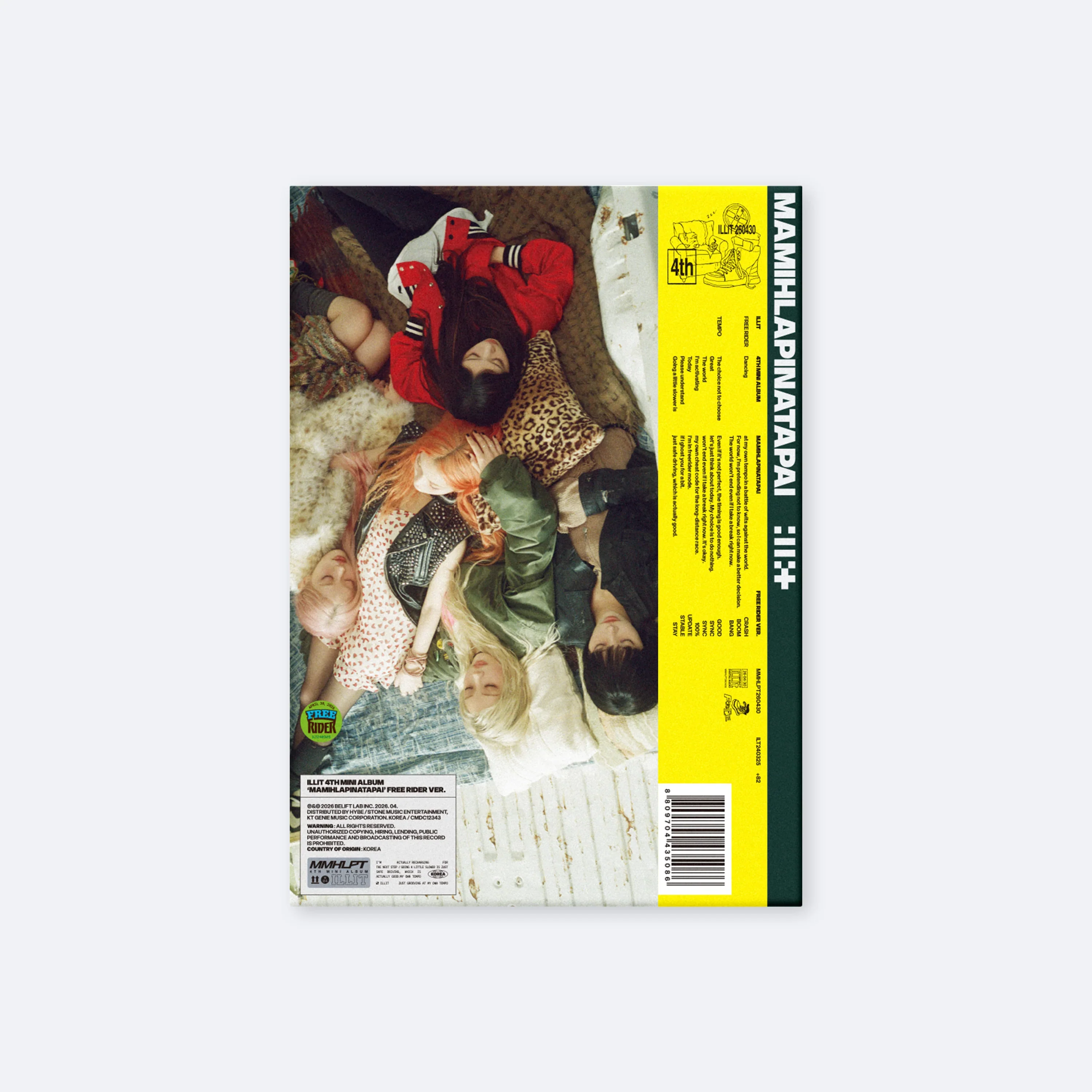 Illit - Mamihlapinatapai (Free Rider Version) (New CD)