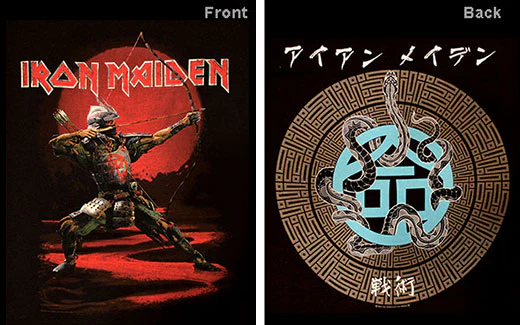 Iron Maiden - Senjetsu Eddie Archer - T-Shirt