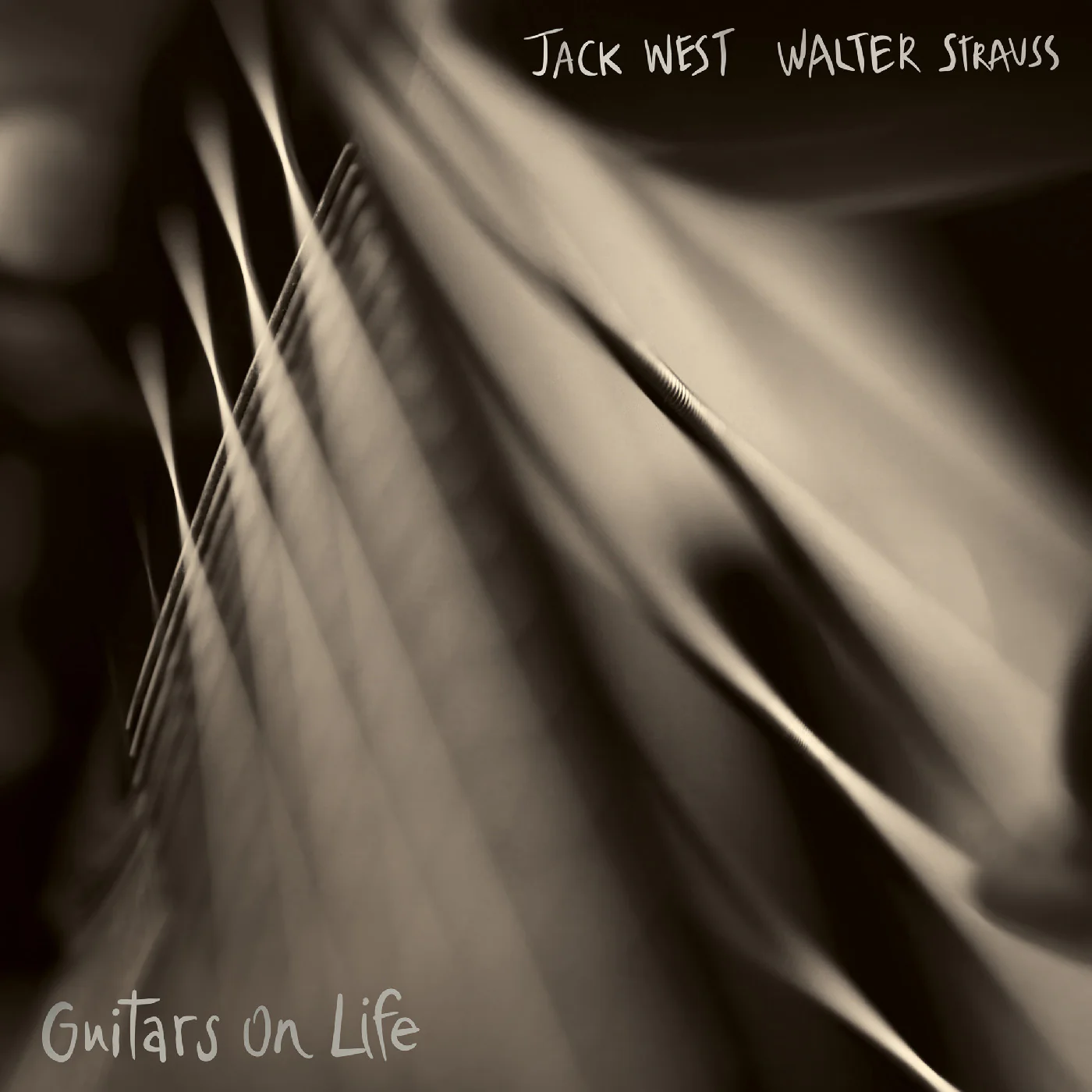 Jack West & Walter Strauss - Guitars On Life (New Vinyl)