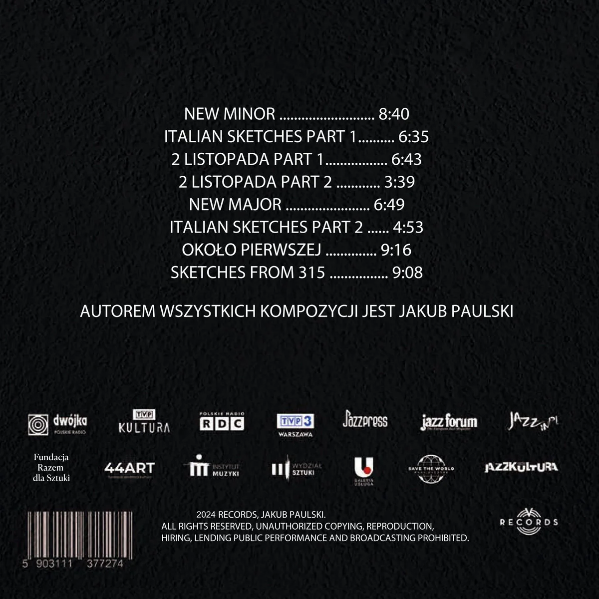 Jakub Paulski - Free'oode (New CD) - Image 2