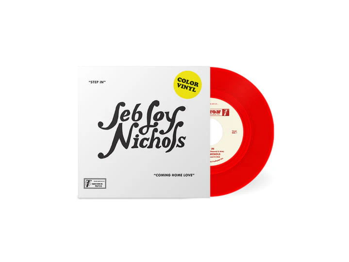 Jeb Loy Nichols w/ Cold Diamond & Mink - Step In 7" (Red Vinyl) (New Vinyl)