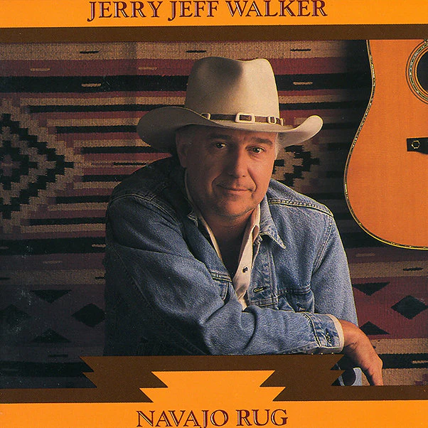 Jeff Walker Jerry - Navajo Rug (Orange Vinyl) (RSD 2026) (New Vinyl)
