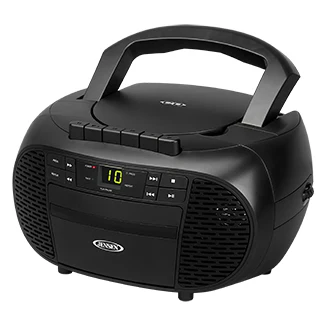 Jensen CD550B Boombox CD Cassette Recorder AM/FM Stereo Radio (Black) (Electronics) ***AVAILABLE AS IN-STORE PICKUP ONLY***