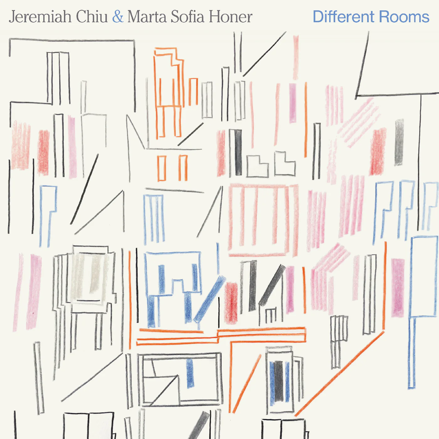 Jeremiah Chiu & Marta Sofia Honer - Different Rooms (Battiato Brick Vinyl) (New Vinyl)