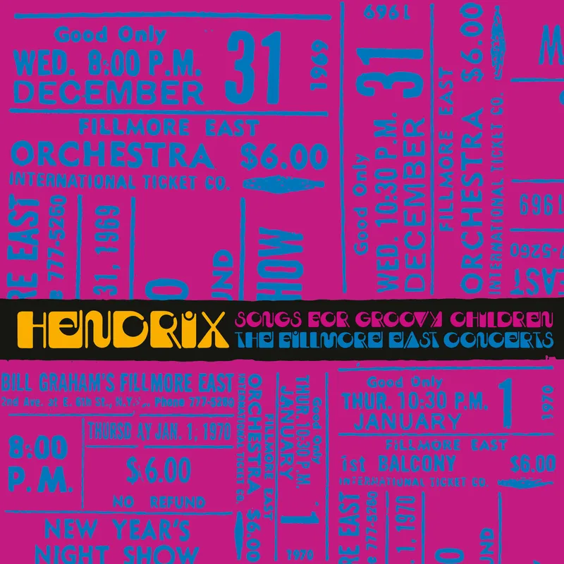 Jimi Hendrix - Songs For Groovy Children: The Fillmore East Concerts (RSD Black Friday 2024) (New Vinyl)