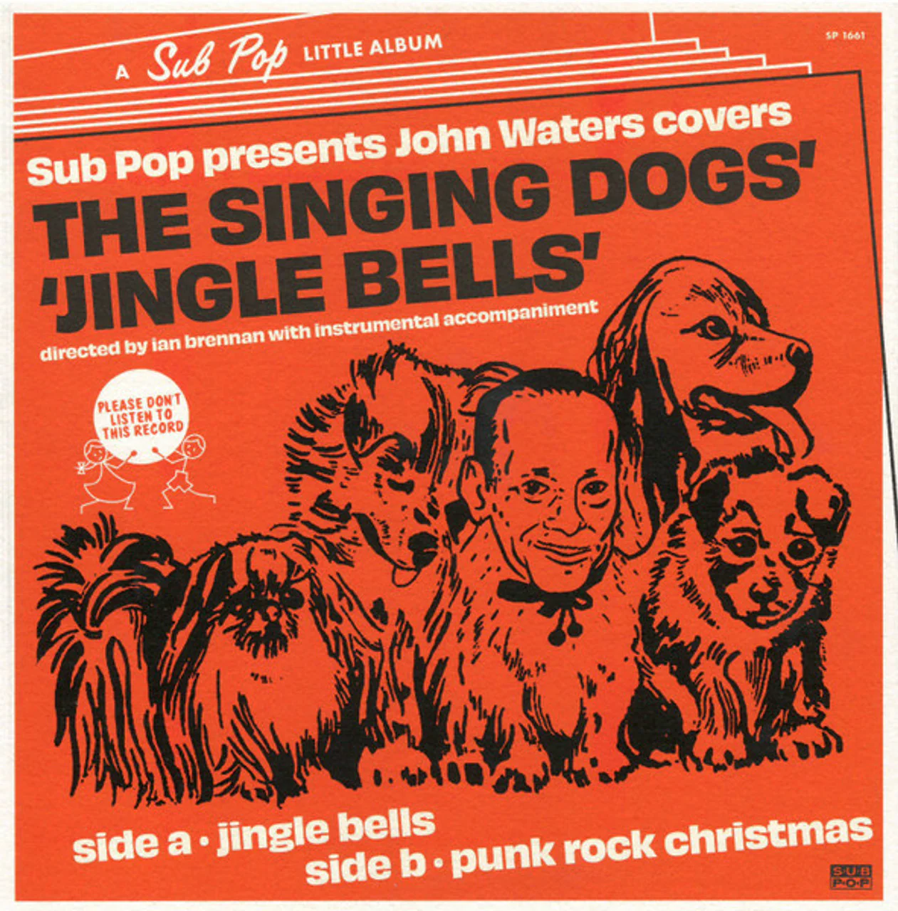 John Water - Jingle Bells / Punk Rock Christmas (7" Vinyl) (New Vinyl)