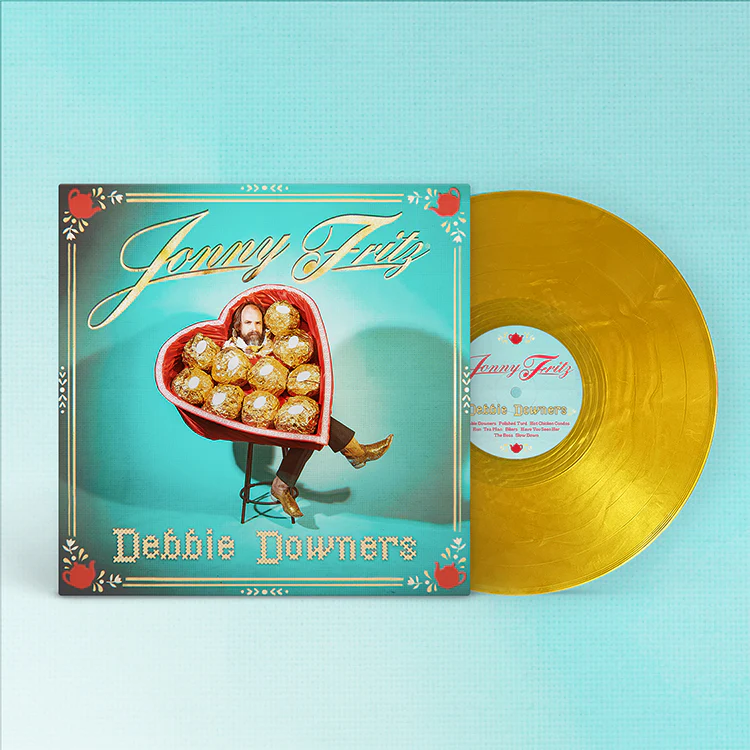 Jonny Fritz - Debbie Downers (Indie Exclusive/Gold Nugget Vinyl) (New Vinyl) - Image 2