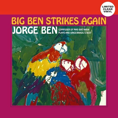 Jorge Ben - Big Ben Strikes Again (Clear Vinyl) (New Vinyl)