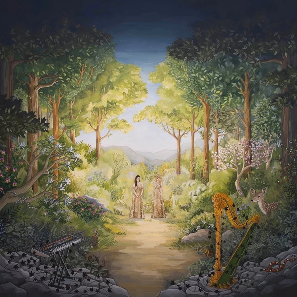 Juliana Barwick & Mary Lattimore - Tragic Magic (Forest Green Bio-vinyl) (New Vinyl)