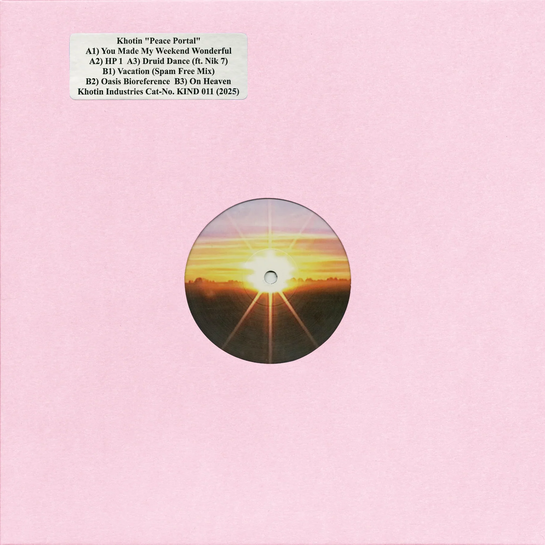Khotin - Peace Portal (New Vinyl)