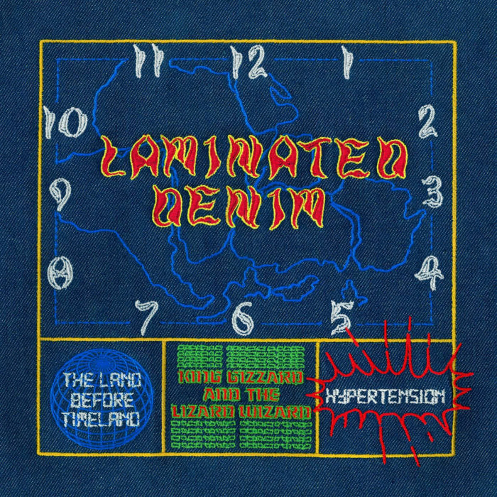 King Gizzard And The Lizar - Laminated Denim (Orange Habanero Vinyl) (New Vinyl)