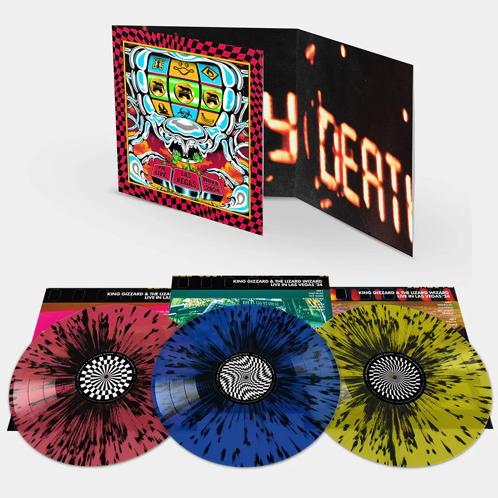 King Gizzard And The Lizard Wizard - Live In Las Vegas '24 (Triple Gatefold Splatter Vinyl) (New Vinyl) - Image 2