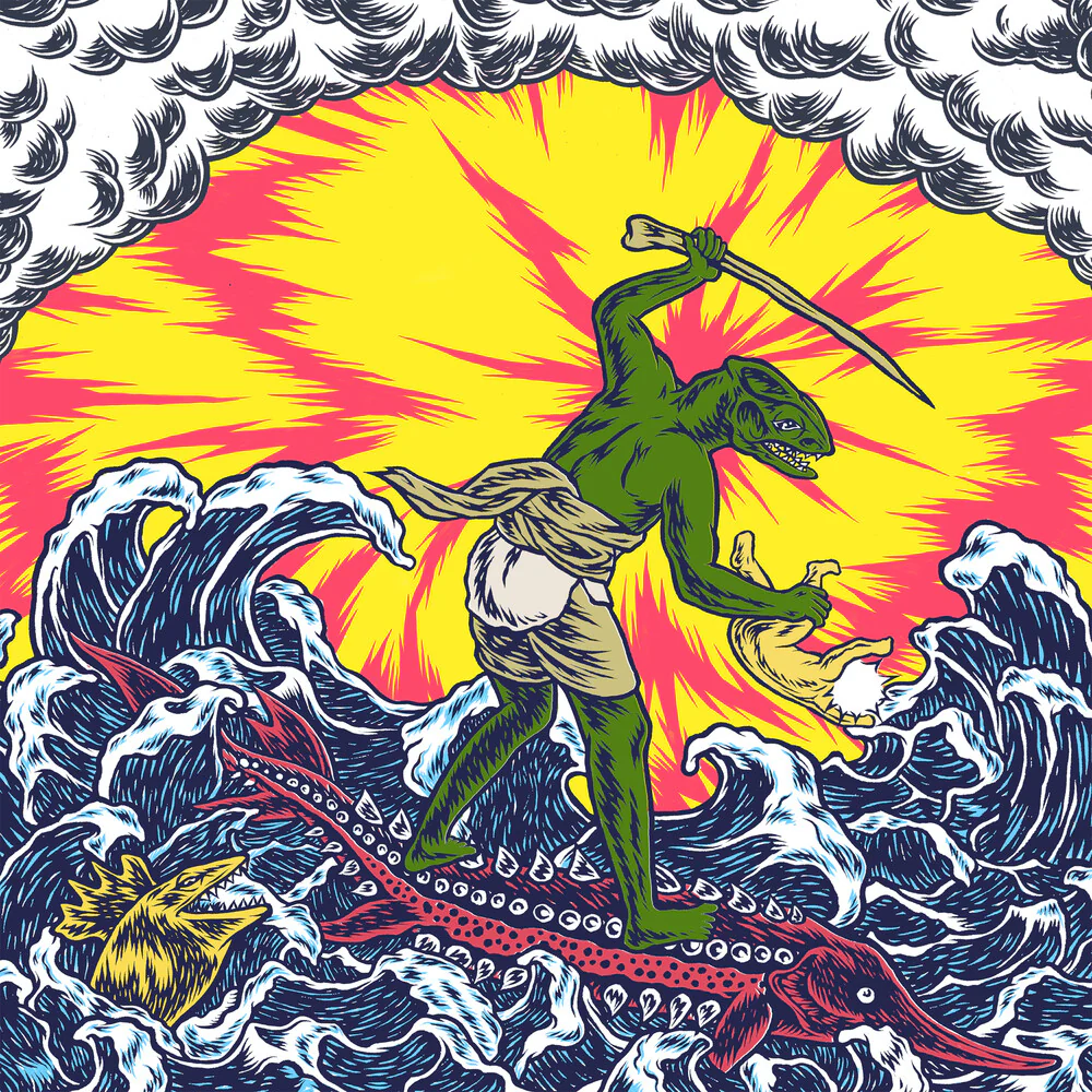 King Gizzard & the Lizard Wizard - Teenage Gizzard (Eco Green Mix Colour Vinyl) (New Vinyl)
