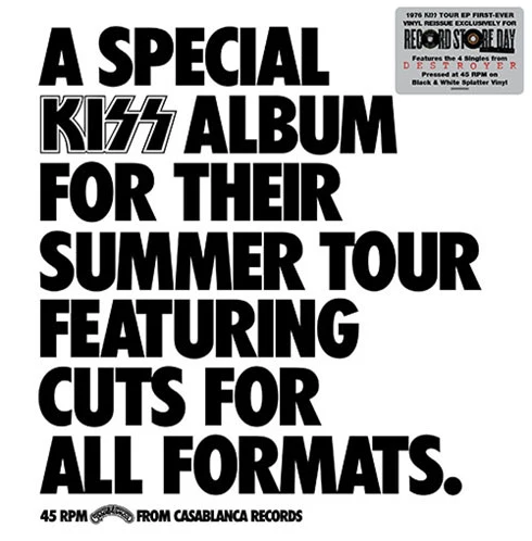 Kiss - A Special Kiss Tour Album (White & Black Splatter Vinyl) (RSD 2026) (New Vinyl)
