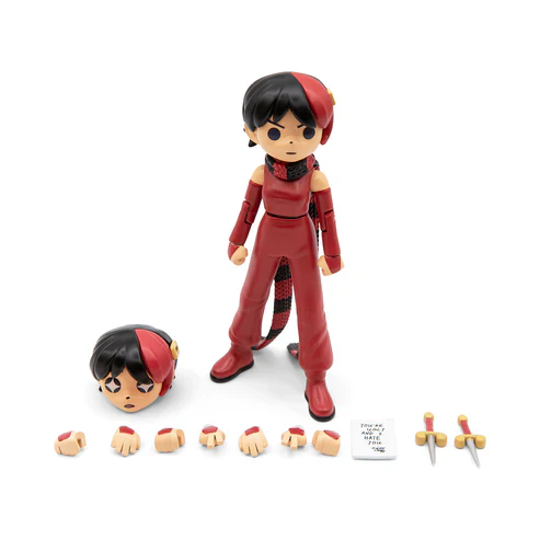 Knives Chau (Red Suit Variant) - Scott Pilgrim VS The World - Collectible Figure by Bryan Lee O'Malley (Copy)
