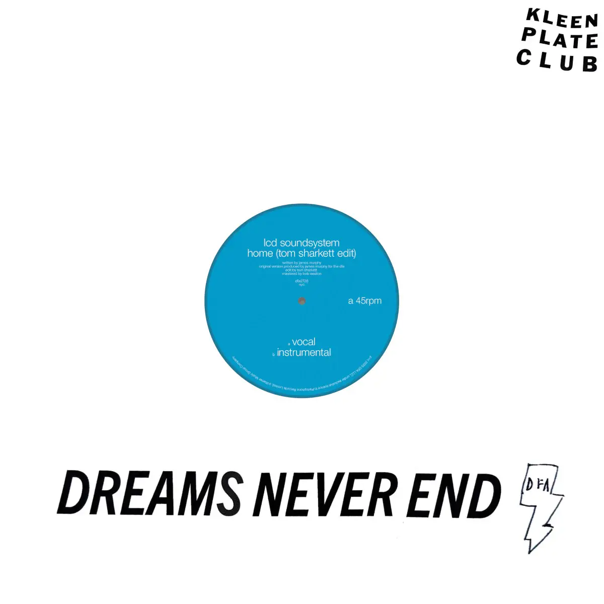 Lcd Soundsystem - Home (Tom Sharkett Edit) (12") (UK Import) (New Vinyl)