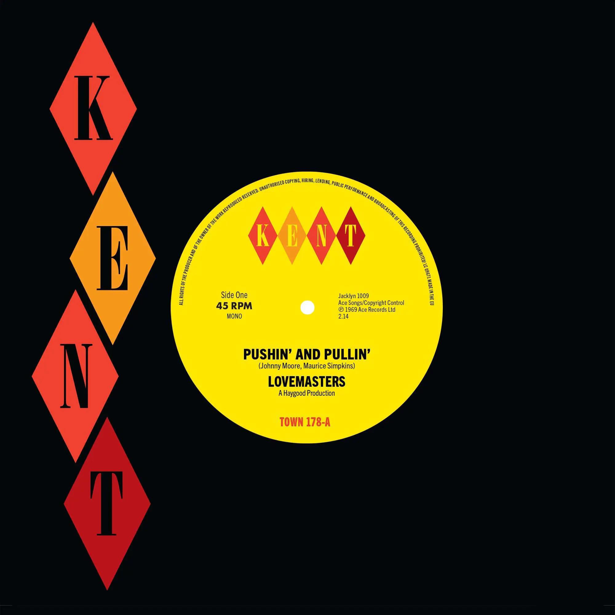 Lovemasters/Rom Murray - Pushin' & Pullin'/Frist Day Of Spring 7" (New Vinyl)
