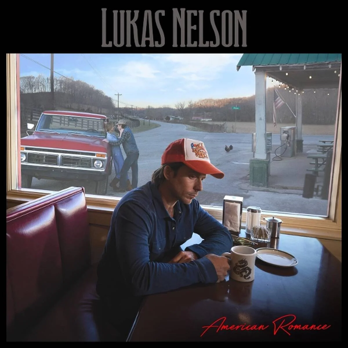 Lukas Nelson - American Romance (Black/White Split Coloured Vinyl) (New Vinyl)
