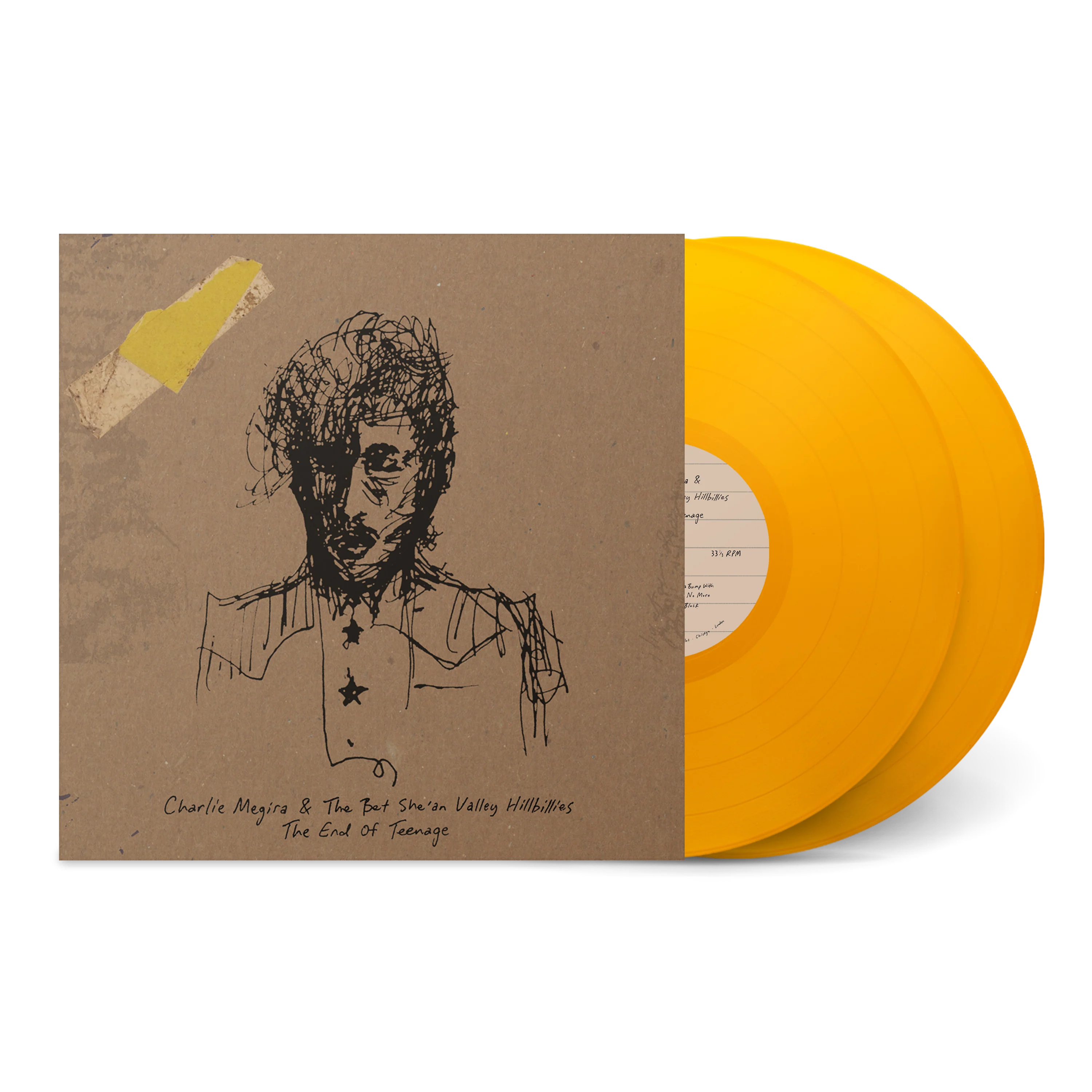 Charlie Megira - End Of Teenage (2LP Yellow Vinyl) (New Vinyl) - Image 2