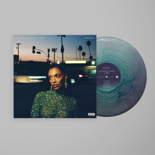 Mereba - The Breeze Grew A Fire (Summer Sky Splash Colour Vinyl) (New Vinyl) - Image 2