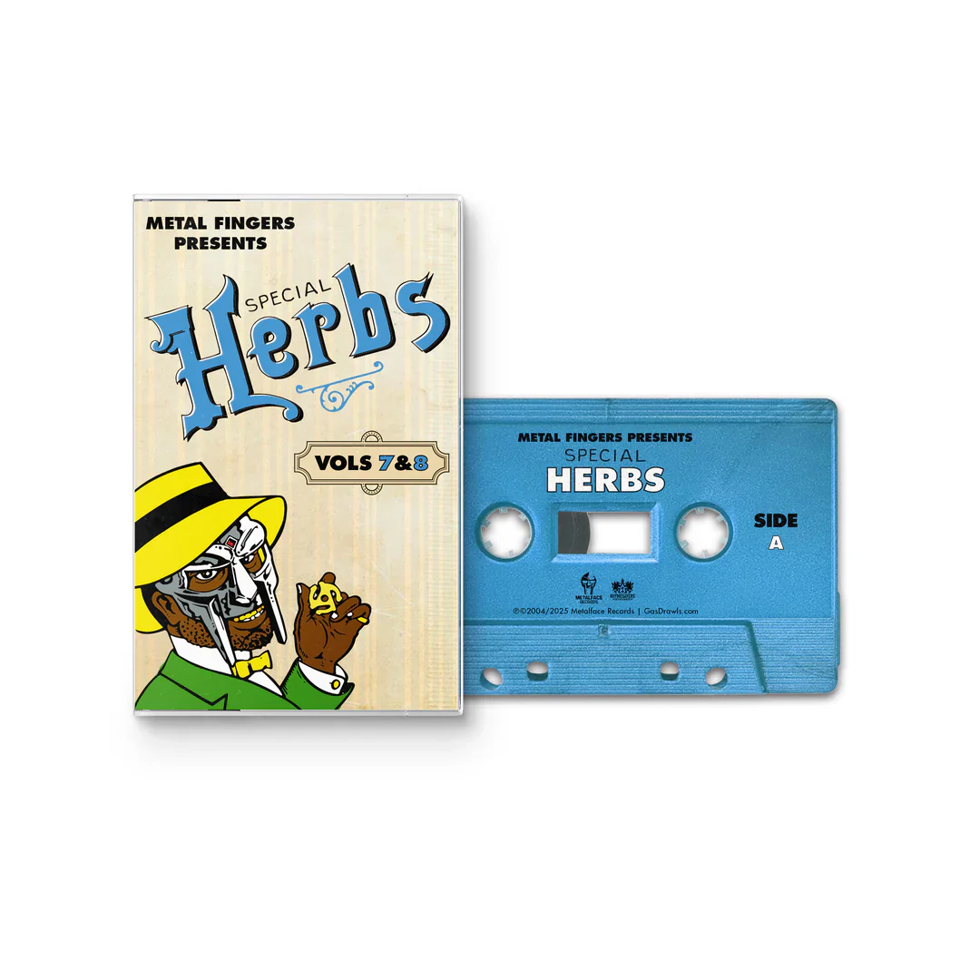 MF Doom - Metal Fingers Presents: Special Herbs Vol. 7 & 8 (New Cassette)