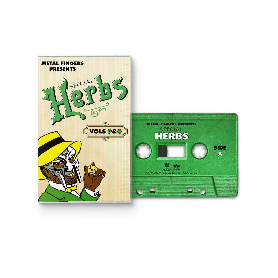 MF Doom - Metal Fingers Presents: Special Herbs Vol. 9 & 0 (New Cassette)