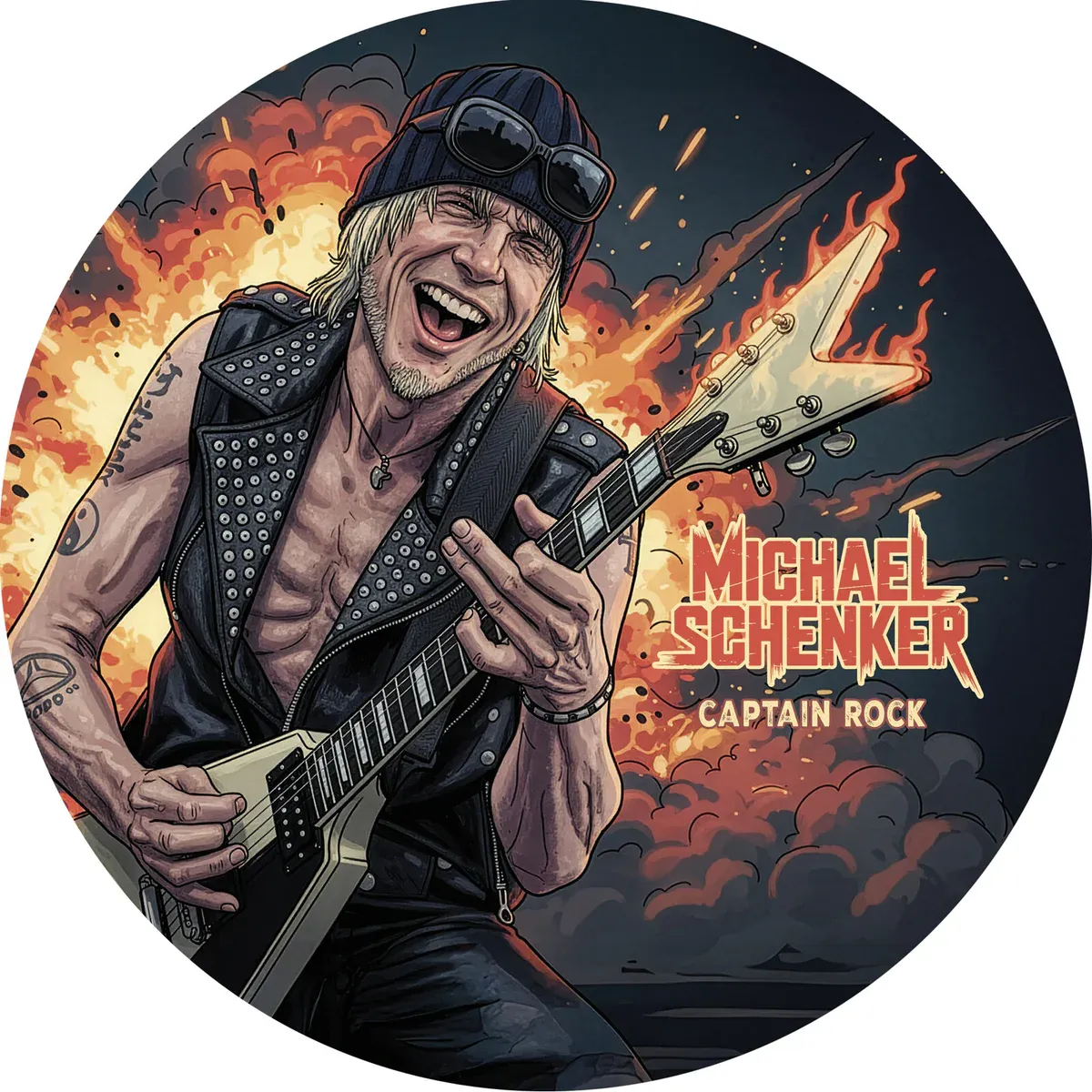 Michael Schenker - Captain Rock 7" (Picture Disc) (New Vinyl)