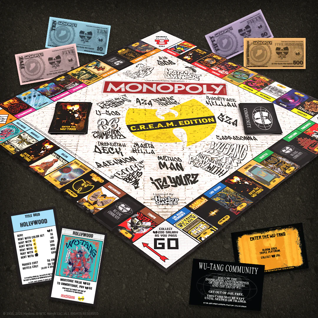 MONOPOLY: Wu-Tang Clan: C.R.E.A.M. Edition Board Game - Image 2