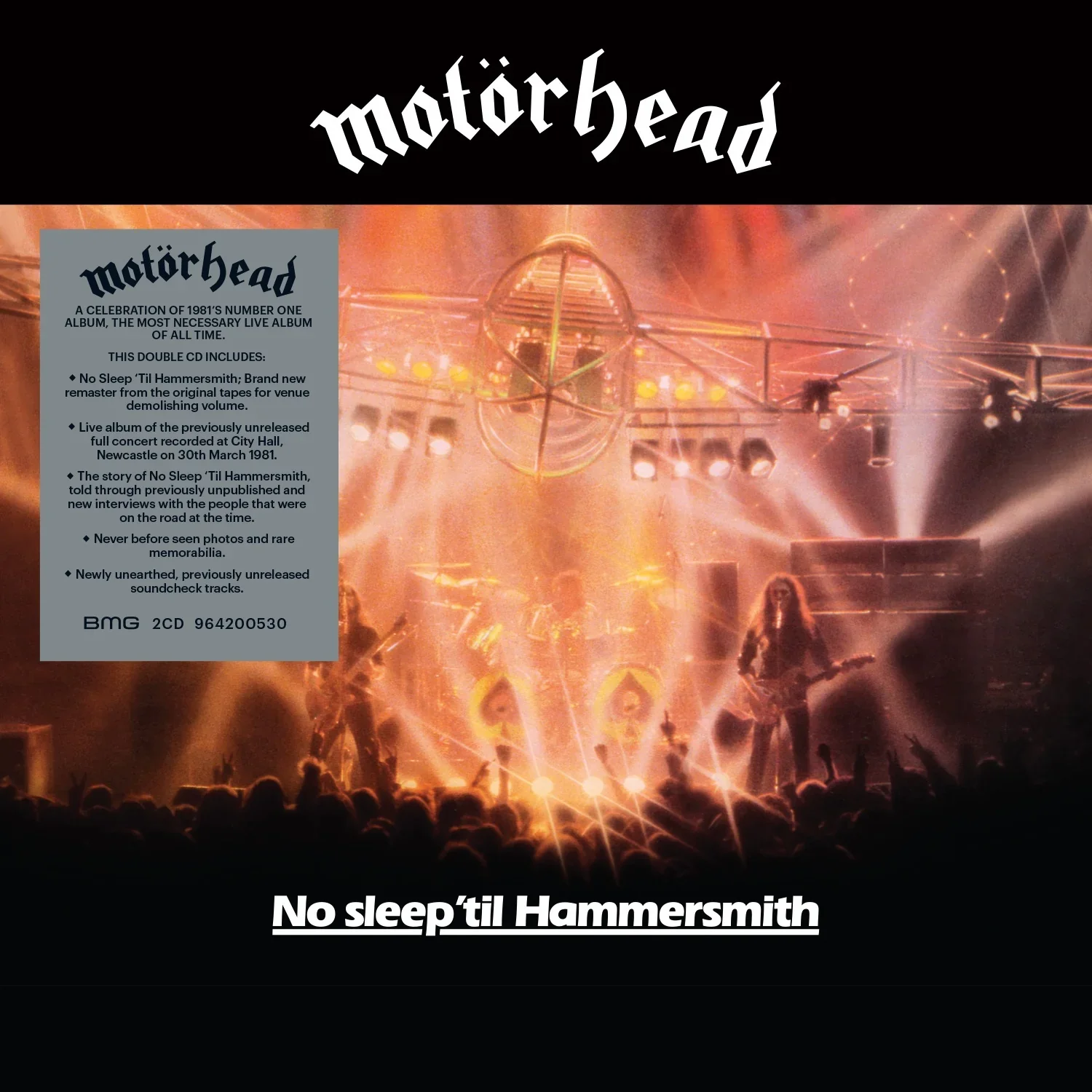 Motorhead - No Sleep 'Til Hammersmith (40th Anniversary) (New CD)