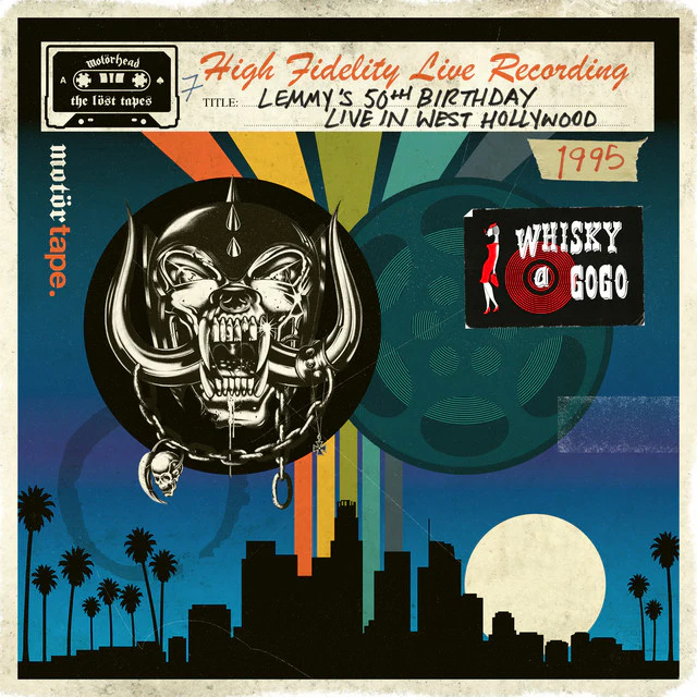 Motörhead – The Löst Tapes Vol. 7: Lemmy's 50th Birthday, Live In West Hollywood, 1995 (2xLP Clear Vinyl)(RSD 2026)