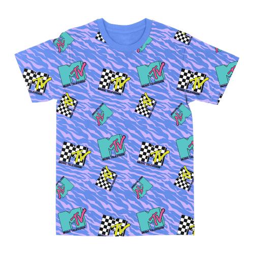 MTV Old Logo - Zebra - T-Shirt