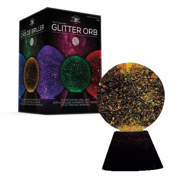 Multi-Coloured Glitter Orb
