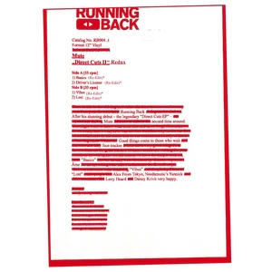 Mute - Direct Cuts II: Redux (12") (New Vinyl)
