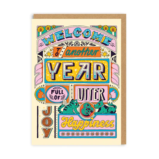 Ohh Deer Cards - Another Year Full of Utter Happiness