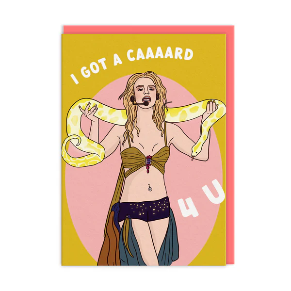 Ohh Deer Cards - Britney Spears Happy Birthday