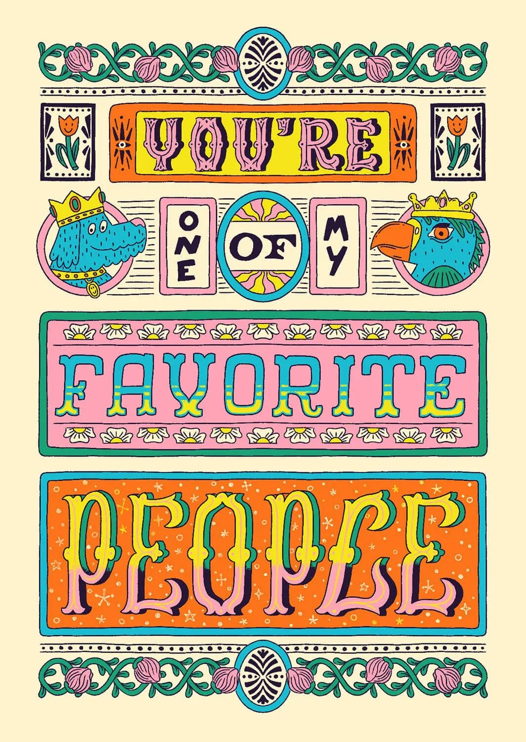 Ohh Deer Cards - Favourite People