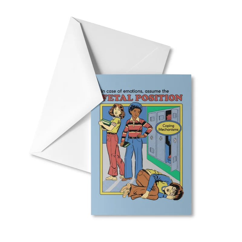 Ohh Deer Cards - Fetal Position