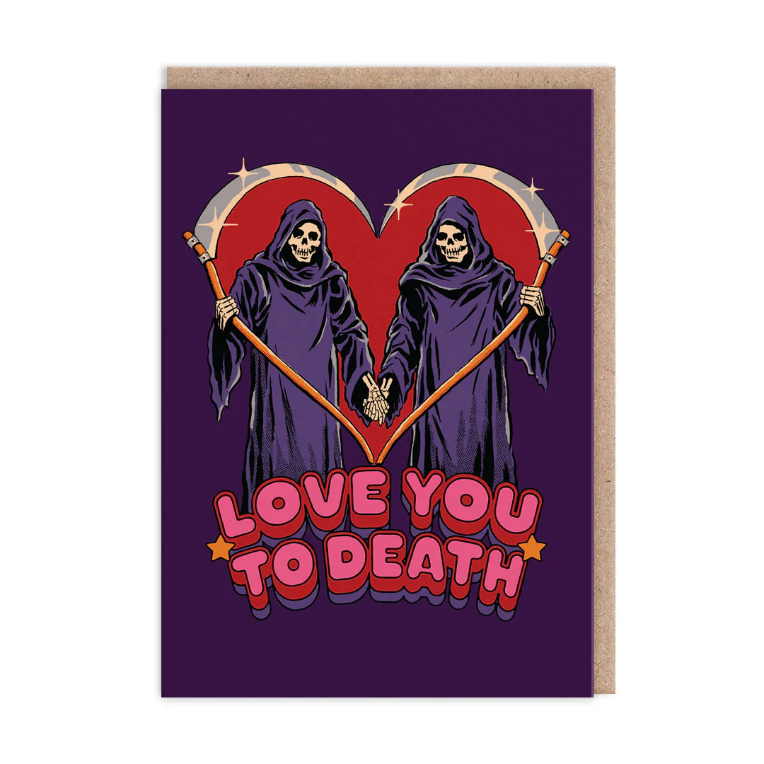 Ohh Deer Cards - Love You To Death