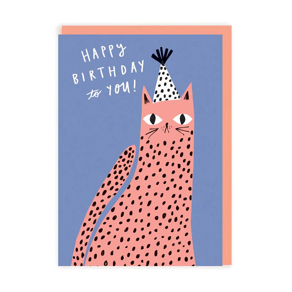 Ohh Deer Cards - Pink Leopard