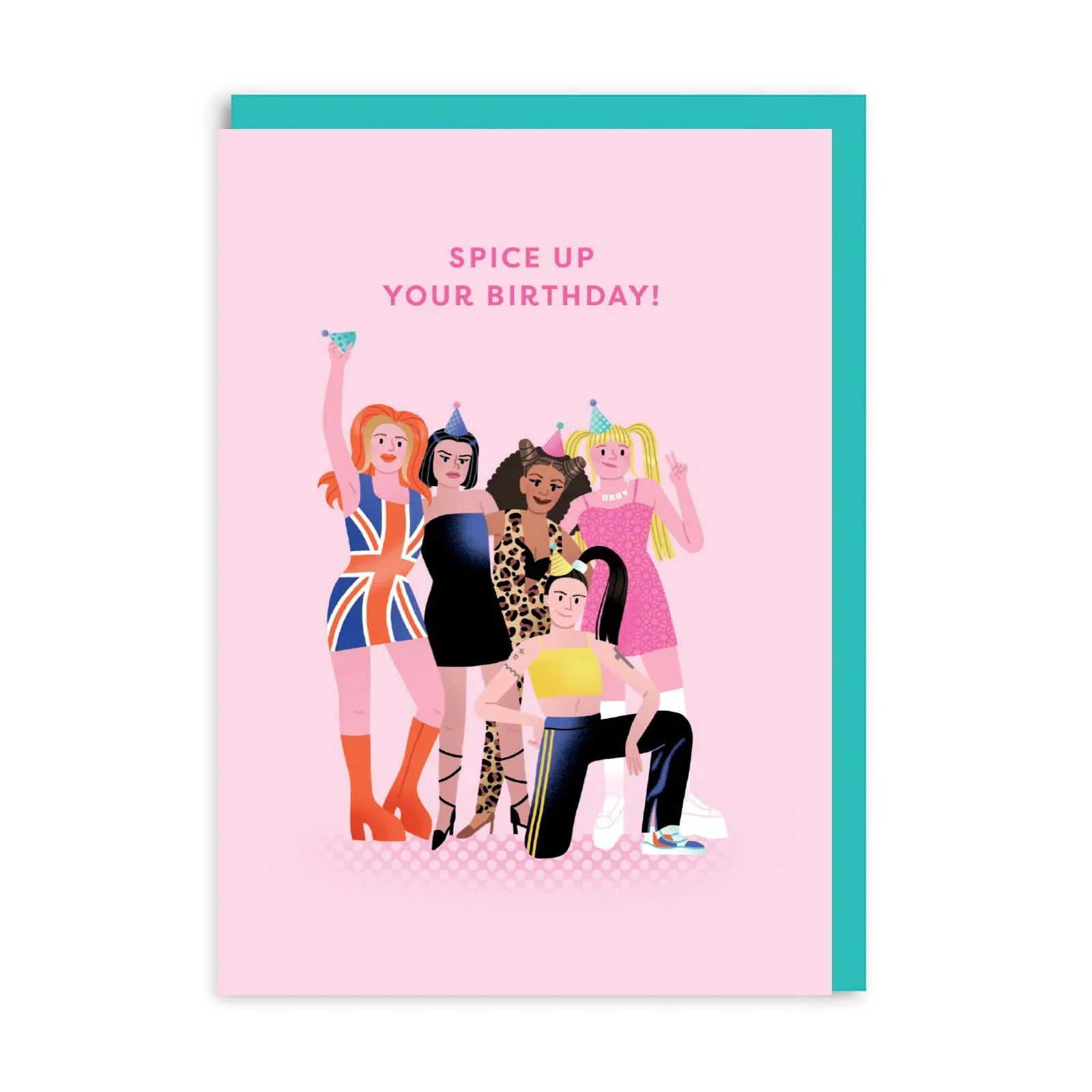 Ohh Deer Cards - Spice Girls Happy Birthday