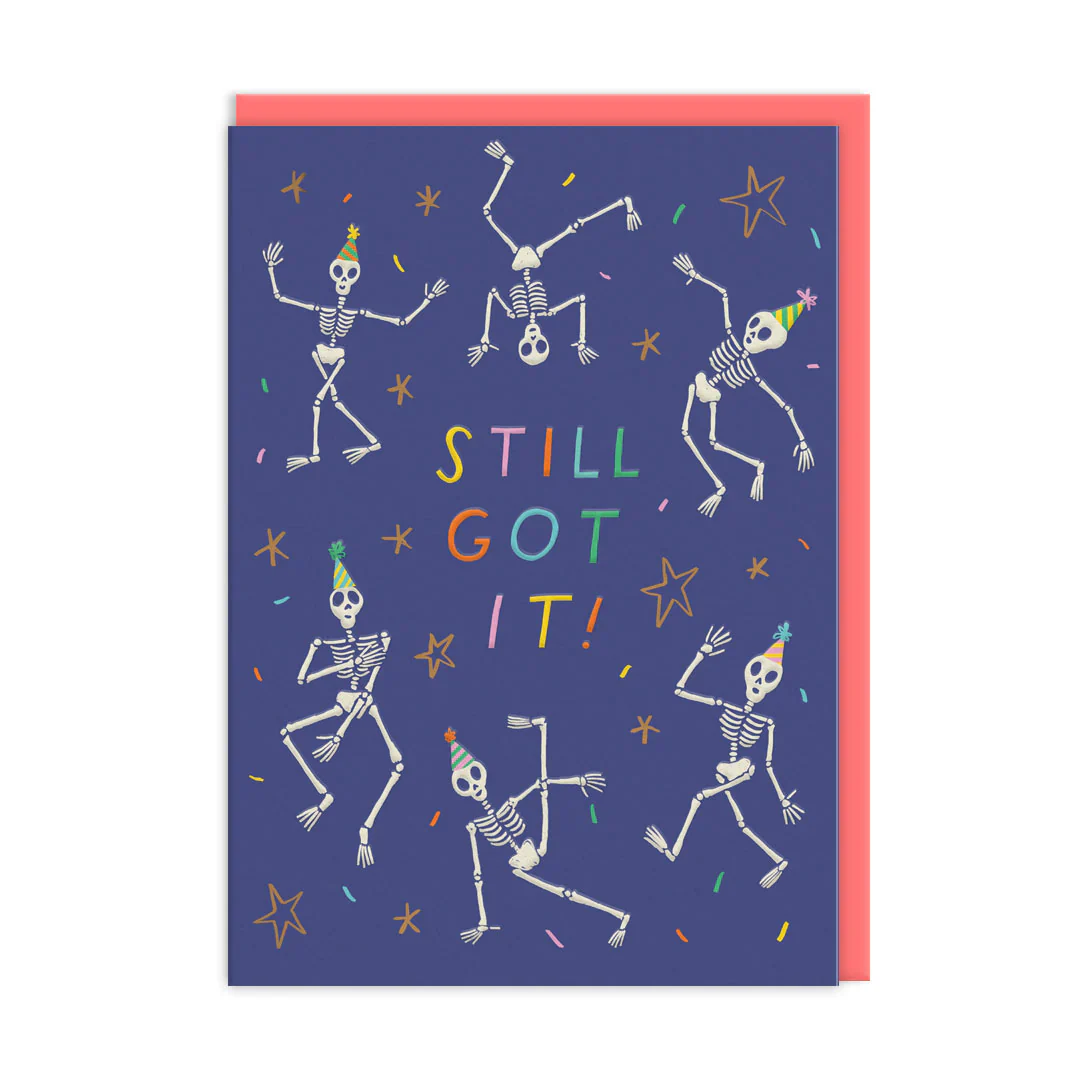 Ohh Deer Cards - Still Got It Skeleton Card
