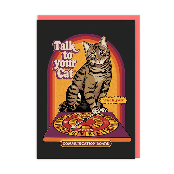 Ohh Deer Cards - Talk To Your Cat