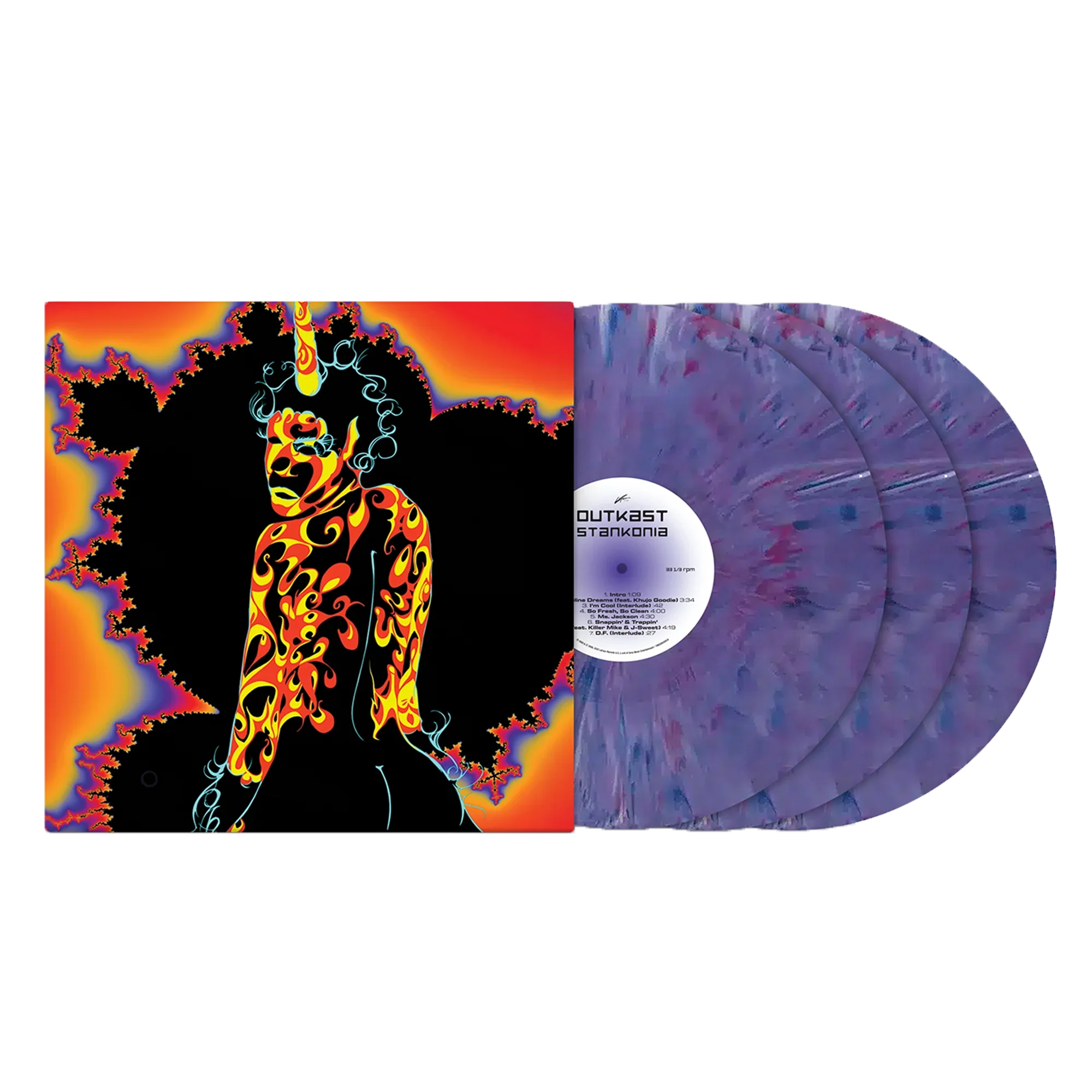 Outkast - Stankonia (25th Anniversary Edition) (Purple Marble Vinyl) (3LP) - Image 2